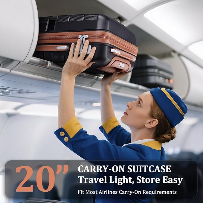 4-Piece Hardshell Luggage Set - Image 3