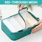 BAGAIL 6 Set Ultralight Compression Packing Cubes Packing Organizer - Image 3