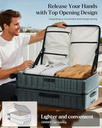 Luggage Sets 2 Pieces, 20/28 Inch PC Hardshell Suitcase - Image 2