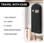 Simple Houseware 60-Inch Travel Garment Bag, 3 Pack - Image 6