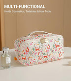 Aveniee Travel Makeup Bag for Women, Large Cosmetic Organizer - Image 5