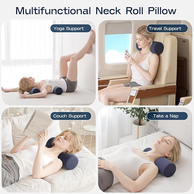 Neck Roll Pillow for Neck Pain Relief - Image 7