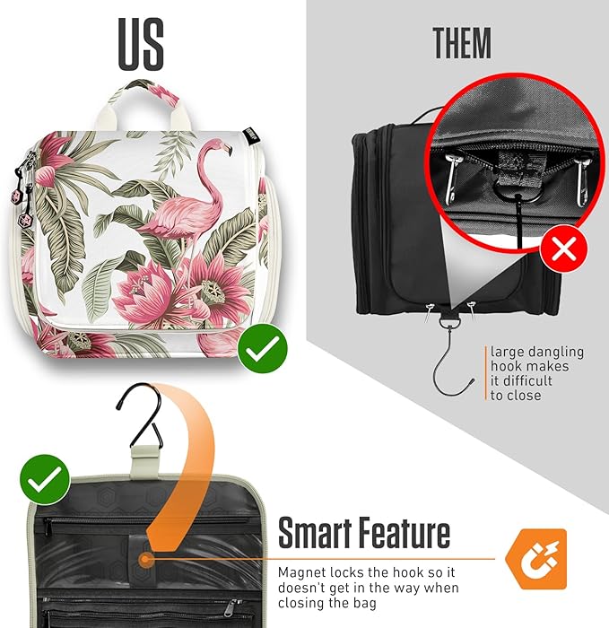 VENTURE 4TH Hanging Travel Toiletry Bag - Image 6