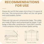 8 Set/6 Set/4 Set Compression Packing Cubes - Image 8