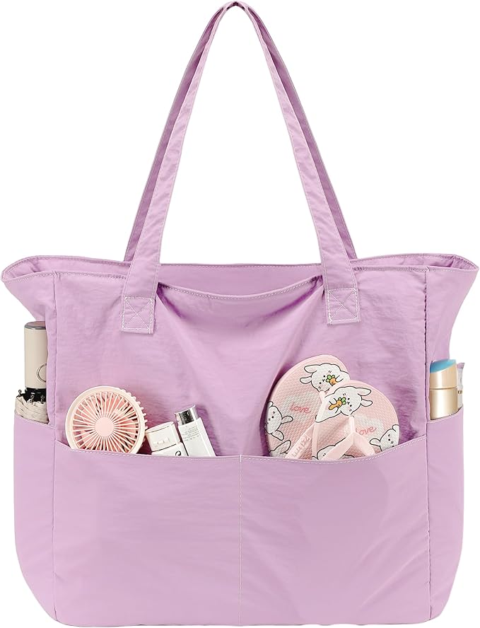 LEDAOU Beach Bag Waterproof Sandproof Women Tote Bag Pool Bag by LEDAOU