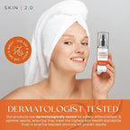 Vitamin C Serum with Collagen - Anti-Aging & Dark Spot Remover - Dermatologist Tested Korean Skincare for Brightening & Acne - Clean Beauty, Cruelty-Free, All Skin Types - 1.69oz (2-Pack)