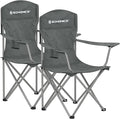 SONGMICS 2 Pack Folding Camping Chairs, Load 330 lb, Cup Holder and High by SONGMICSbySONGMICSHOME
