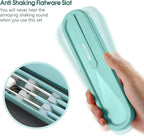 Travel cutlery set, 18/8 stainless steel cutlery, Reusable utensils set - Image 7