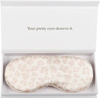 Silk Sleep Mask Light Blocking Luxury 100% Mulberry 22mm Silk Eye Mask Eye by YanserSelection
