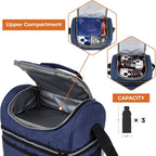 OPUX Lunch Box For Men Women, Insulated Large Lunch Bag Adult Work, Double - Image 8