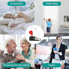 Portable Door Lock & Door Stop Alarm Set, Dual Protection Home Security Door Kit - Image 7