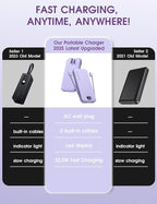 Portable Charger, 12000mAh 22.5W USB C Fast Charging Power Bank - Image 2