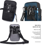 Senient Wolf Waterproof Nylon Multifunctional Phone Bag Small One Shoulder - Image 4
