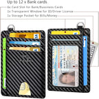 FurArt Slim Minimalist Wallet, Front Pocket Wallets, RFID Blocking, Credit Card - Image 6