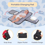 RUVALINO Diaper Bag Backpack, Large Capacity, Waterproof - Image 2