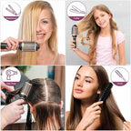 Roewol Nil Hair Dryer Brush, 4-in-1 Styling Tool, Compact, Gold