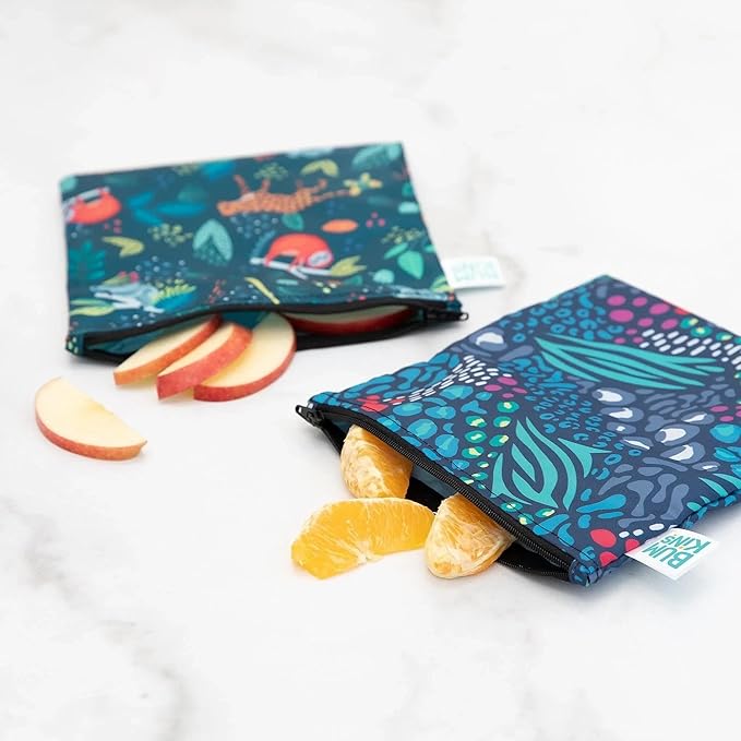 Bumkins Reusable Sandwich and Snack Bags, - Image 3