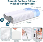Neck Pillow Memory Foam for Pain Relief Bed Pillow for Sleeping, Ergonomic - Image 5