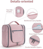 Narwey Hanging Toiletry Bag for Women Travel Makeup Bag Organizer Toiletries - Image 6