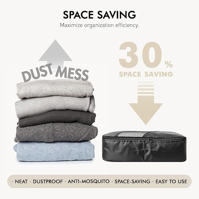 WVM Packing Cubes for Travel, 8 Set Luggage Organizer Bags - Image 4
