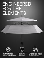 REPEL Windproof Travel Umbrella - Image 2