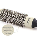 Termix Evolution Soft Ø 28 mm-Hairbrush for thin hair with ionized bristles specially for thin and delicate hair.