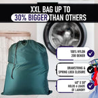Laundry Bag with Locking Closure Drawstring – Extra Large Heavy Duty 100% Nylon - Image 4
