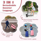 iubest Luggage Carry On Scooter Suitcase - Image 6