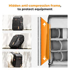 K&F CONCEPT Camera bags Waterproof 25L Large Capacity Camera Case - Image 4