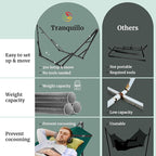 Tranquillo Double Hammock with Stand Included - Image 4