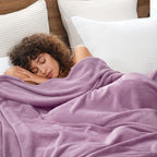 PHF Ultra Soft Fleece Blanket King Size, No Shed No Pilling Luxury Plush Cozy - Image 2