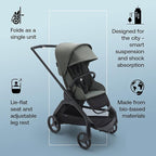 Bugaboo Dragonfly City Stroller, Lightweight Compact Baby Stroller - Image 5