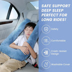 Car Pillow for Kids, Professional Kids Car Pillow for Sleeping Inflatable - Image 3