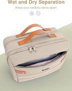 Women's Hanging Toiletry Bag, Waterproof Travel Cosmetic Organizer - Image 2