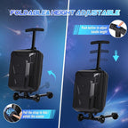 smilesun Scooter Suitcase for Kids & Adults, Foldable Carry On Travel Luggage - Image 5