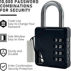 LAFENLIN 4 Pack Combination Locks, Locker Locks - Image 2