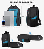 Extra Large Backpack, Travel Laptop Backpack - Image 4
