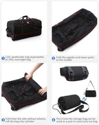 CONTAIL 32”110L Expandable 140L Rolling Duffle Bag - Image 6