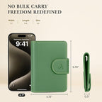 ALLIVE Rfid Passport Holder for Travel, Rfid Passport Cover Wallet, Genuine - Image 5