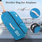 Stroller Bag for Airplane, Stroller Travel Bag Compatible - Image 8