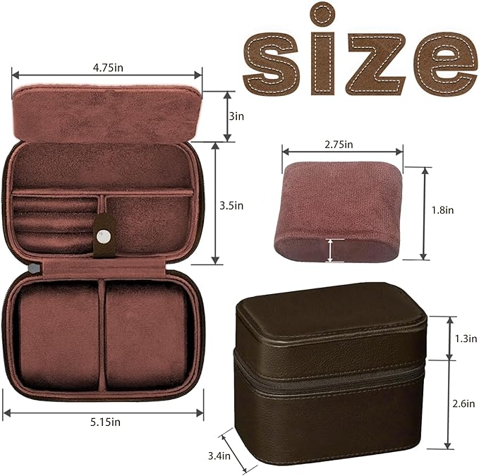 CONBOLA 2 Watch Travel Case for Men - Image 5