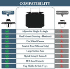 2-in-1 Car Steering Wheel Tray & Back Seat Table - Image 8