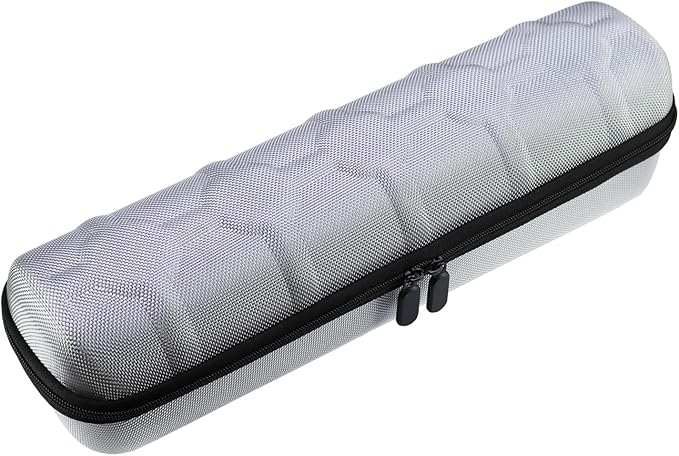 Juntan 5 Slots Hard Watch Travel Case, Portable Nylon Travel Watch Roll Case - Image 4