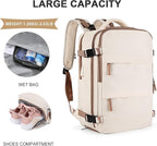 coowoz Large Travel Backpack For Women Men, Carry On Backpack Flight Approved - Image 6