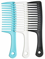 Wide Tooth comb, Large Detangling Comb for Women and Men, Durable Styling Brush for Curly, Long, Wet Hair Types - Professional Hair Care.