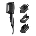 INFINITI PRO CONAIR 3-in-1 Styling Hair Dryer, 1875W Blow Dryer with 3 Styling Attachments to Detangle, Straighten, and Volumize, Tourmaline Ceramic Coating and Ionic Conditioning, Black