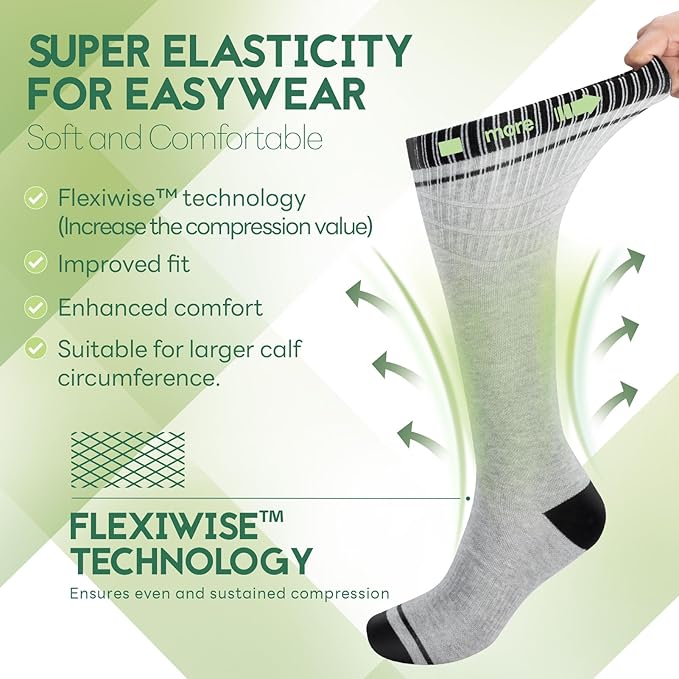 Bamboo Viscose Compression Socks - Image 3