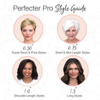 CALISTA Perfecter Pro Heated Round Brush | Lift, Volumize, and Style with No Heat Damage for Healthier-Looking Hair | 4 Sizes for Most Hair Types | Dual Voltage & Adjustable Temp (0.75, Rose Gold)