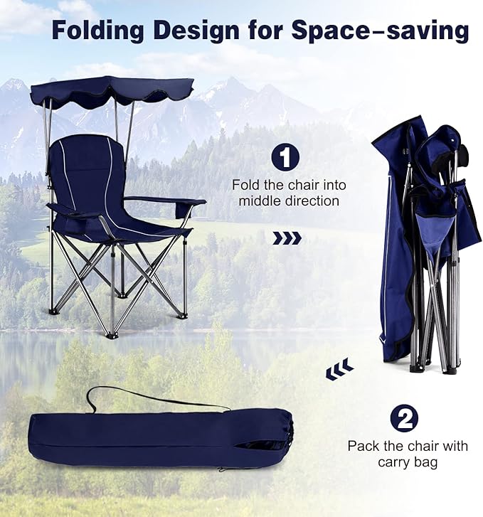 S AFSTAR Safstar Folding Camping Chair - Image 5