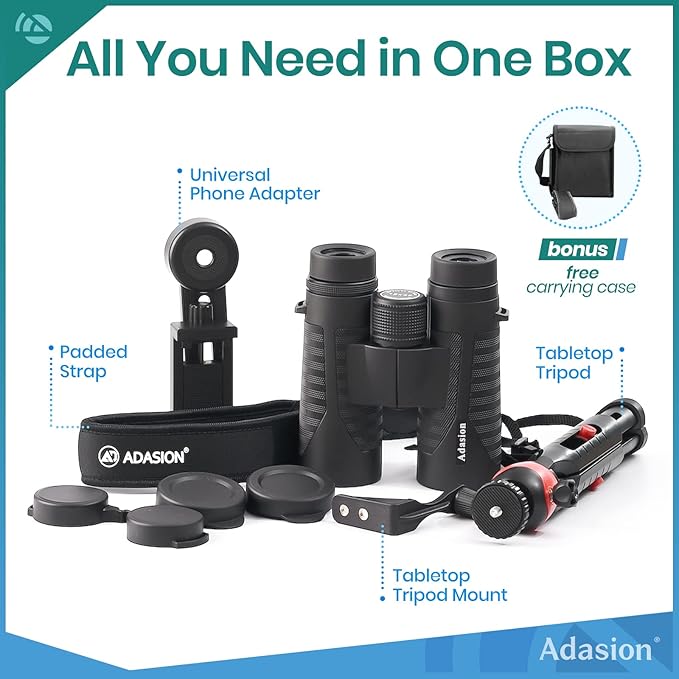 12x42 HD Binoculars for Adults High Powered - Image 8